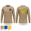 Information Warfare Training Command Corry Station 87414846 Long Sleeve Performance Shirt - 1
