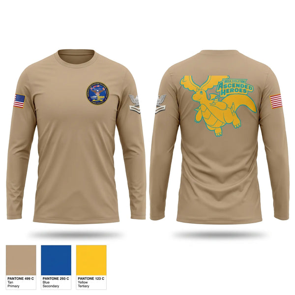 Long Sleeve Performance Shirt, Information Warfare Training Command Corry Station, Navy, Teamtime, Team time, sublimation, custom sports apparel, team uniforms, spirit wear, spiritwear, sports uniforms, custom shirts, team store, custom team store, fundraiser sports, apparel fundraiser