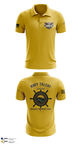 Short Sleeve Performance Polo, NTAG HEARTLAND 2026, Navy, Teamtime, Team time, sublimation, custom sports apparel, team uniforms, spirit wear, spiritwear, sports uniforms, custom shirts, team store, custom team store, fundraiser sports, apparel fundraiser