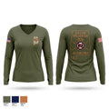 Alea Women's Long Sleeve V-neck Shirt - 1