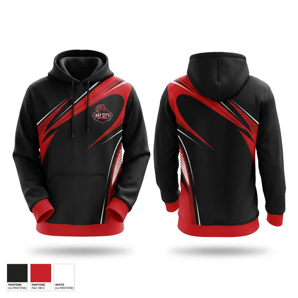 Hoodie, Bay City Panthers, Softball, Teamtime, Team time, sublimation, custom sports apparel, team uniforms, spirit wear, spiritwear, sports uniforms, custom shirts, team store, custom team store, fundraiser sports, apparel fundraiser