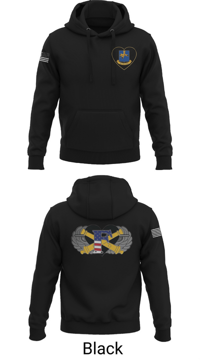 Freedom BTRY, 1-320th FAR 56639766 Hoodie - 38