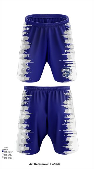 Athletic Shorts With Pockets, Spanish River High School Football, , Teamtime, Team time, sublimation, custom sports apparel, team uniforms, spirit wear, spiritwear, sports uniforms, custom shirts, team store, custom team store, fundraiser sports, apparel fundraiser