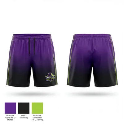 NOLA Black Hawks 6850608 Athletic Shorts With Pockets - 1