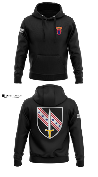 Hoodie, 6/54th SFAB, National Guard, Teamtime, Team time, sublimation, custom sports apparel, team uniforms, spirit wear, spiritwear, sports uniforms, custom shirts, team store, custom team store, fundraiser sports, apparel fundraiser