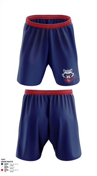Athletic Shorts With Pockets, Oak Hill High School, Spirit Store, Teamtime, Team time, sublimation, custom sports apparel, team uniforms, spirit wear, spiritwear, sports uniforms, custom shirts, team store, custom team store, fundraiser sports, apparel fundraiser