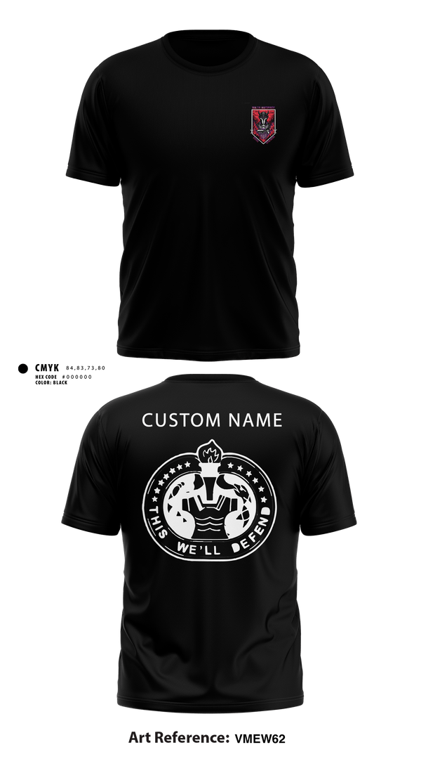 Short Sleeve Performance Shirt, D Co 2-13th AVN REGT, Army, Teamtime, Team time, sublimation, custom sports apparel, team uniforms, spirit wear, spiritwear, sports uniforms, custom shirts, team store, custom team store, fundraiser sports, apparel fundraiser
