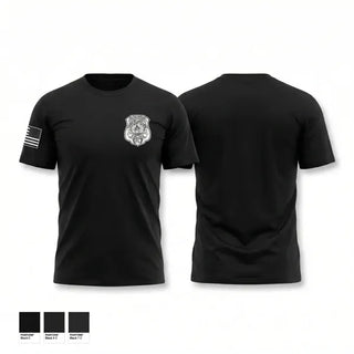 Old School Cotton Feel Shirt, Lady Lake Police Department, Police, Teamtime, Team time, sublimation, custom sports apparel, team uniforms, spirit wear, spiritwear, sports uniforms, custom shirts, team store, custom team store, fundraiser sports, apparel fundraiser