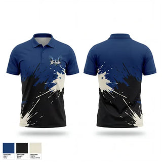 Short Sleeve Performance Polo, Hi-Lyfe Basketball, Men's Basketball, Teamtime, Team time, sublimation, custom sports apparel, team uniforms, spirit wear, spiritwear, sports uniforms, custom shirts, team store, custom team store, fundraiser sports, apparel fundraiser