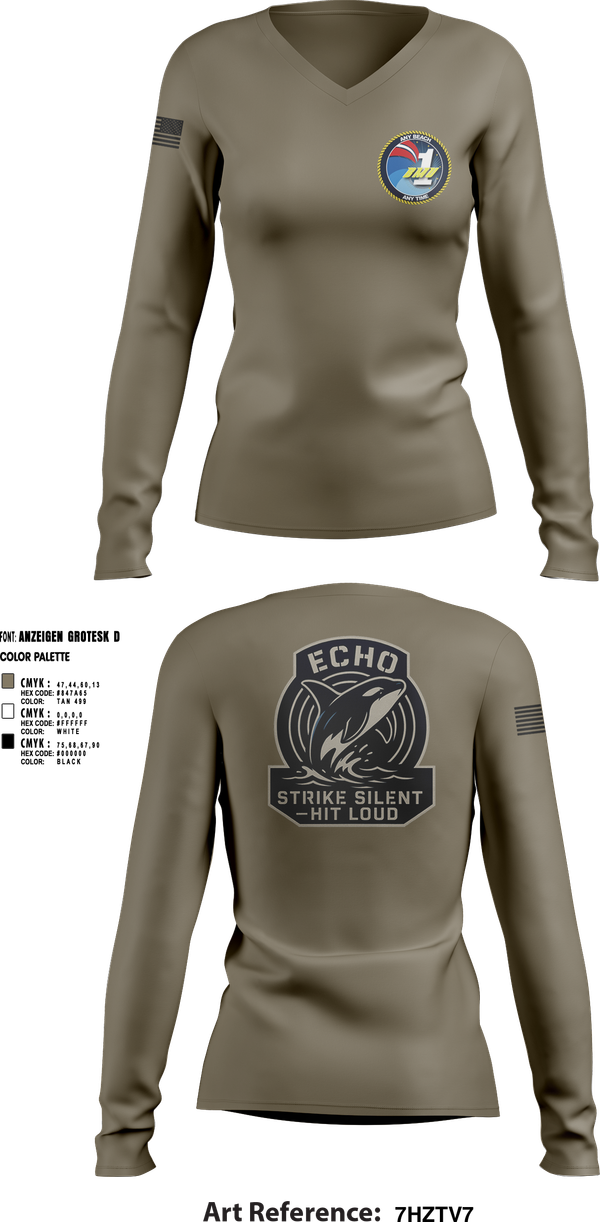 Womens Long Sleeve Vneck Shirt, BMU1, , Teamtime, Team time, sublimation, custom sports apparel, team uniforms, spirit wear, spiritwear, sports uniforms, custom shirts, team store, custom team store, fundraiser sports, apparel fundraiser
