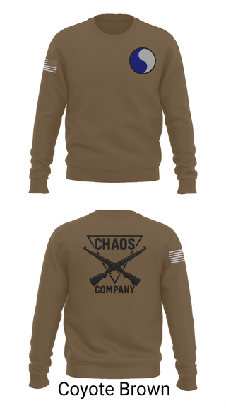 Crew Neck Sweatshirt, C-Co 1/116 29th IN BDE, , Teamtime, Team time, sublimation, custom sports apparel, team uniforms, spirit wear, spiritwear, sports uniforms, custom shirts, team store, custom team store, fundraiser sports, apparel fundraiser