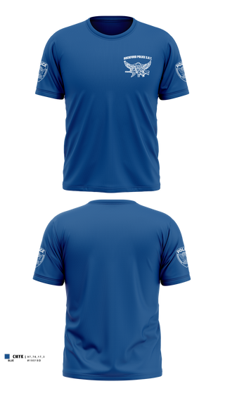 Old School Cotton Feel Shirt, Rockford Police S.R.T., Police, Teamtime, Team time, sublimation, custom sports apparel, team uniforms, spirit wear, spiritwear, sports uniforms, custom shirts, team store, custom team store, fundraiser sports, apparel fundraiser