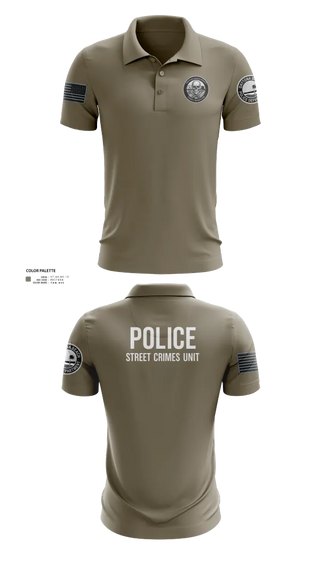 Short Sleeve Performance Polo, STREET CRIMES, , Teamtime, Team time, sublimation, custom sports apparel, team uniforms, spirit wear, spiritwear, sports uniforms, custom shirts, team store, custom team store, fundraiser sports, apparel fundraiser