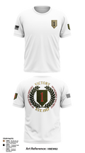 1st infantry division 88621490 Old School Cotton Feel Shirt - 2