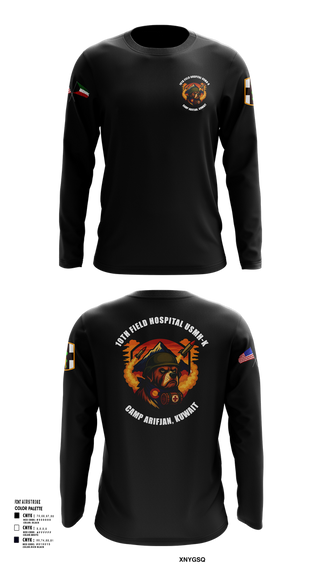 Long Sleeve Performance Shirt, 10th Field Hospital (FWD), , Teamtime, Team time, sublimation, custom sports apparel, team uniforms, spirit wear, spiritwear, sports uniforms, custom shirts, team store, custom team store, fundraiser sports, apparel fundraiser
