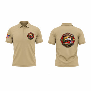 Short Sleeve Performance Polo, Holstein fire and ems, Fire Department, Teamtime, Team time, sublimation, custom sports apparel, team uniforms, spirit wear, spiritwear, sports uniforms, custom shirts, team store, custom team store, fundraiser sports, apparel fundraiser