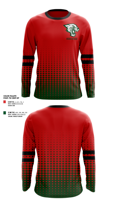 Long Sleeve Performance Shirt, SCHS Dance, Spirit Store, Teamtime, Team time, sublimation, custom sports apparel, team uniforms, spirit wear, spiritwear, sports uniforms, custom shirts, team store, custom team store, fundraiser sports, apparel fundraiser