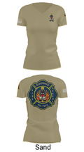Guernsey Fire & Rescue 73903813 Women's Short Sleeve V-neck Shirt - 88
