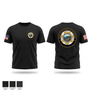 Old School Cotton Feel Shirt, Marin County Juvenile Hall, Police, Teamtime, Team time, sublimation, custom sports apparel, team uniforms, spirit wear, spiritwear, sports uniforms, custom shirts, team store, custom team store, fundraiser sports, apparel fundraiser