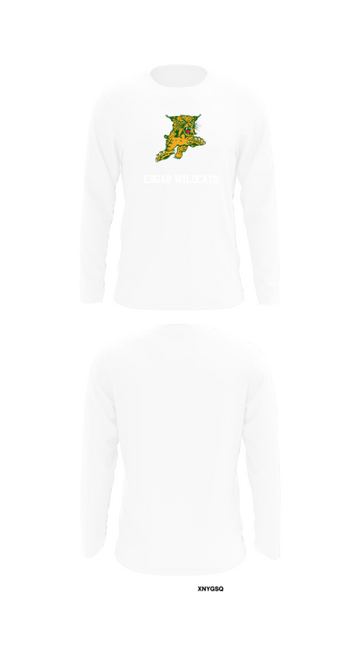 Edgar Wildcats 93654841 Long Sleeve Performance Shirt 8