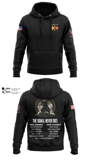 Hoodie, Senior Leaders Course FY26-009, Army, Teamtime, Team time, sublimation, custom sports apparel, team uniforms, spirit wear, spiritwear, sports uniforms, custom shirts, team store, custom team store, fundraiser sports, apparel fundraiser