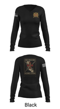2nd Medical Brigade 60823726 Women's Long Sleeve V-neck Shirt - 37