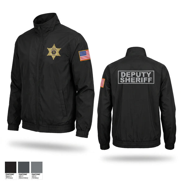 Windbreaker, Windsor county sheriff’s department, Police, Teamtime, Team time, sublimation, custom sports apparel, team uniforms, spirit wear, spiritwear, sports uniforms, custom shirts, team store, custom team store, fundraiser sports, apparel fundraiser