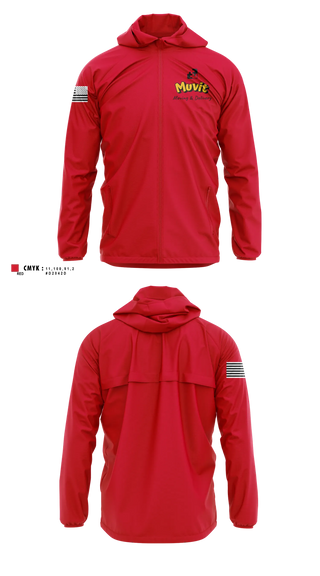 Windbreaker, Muvit, , Teamtime, Team time, sublimation, custom sports apparel, team uniforms, spirit wear, spiritwear, sports uniforms, custom shirts, team store, custom team store, fundraiser sports, apparel fundraiser