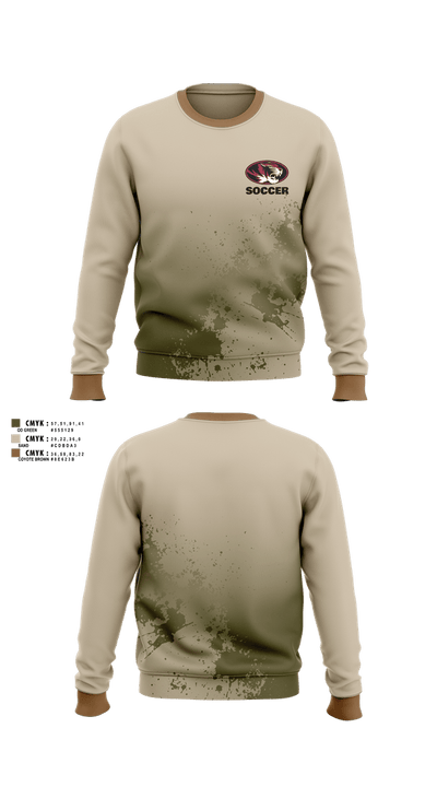 Tuttle Tigers 50843412 Crew Neck Sweatshirt - 1