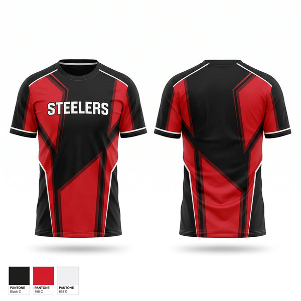 Football Jersey, STEELERS, , Teamtime, Team time, sublimation, custom sports apparel, team uniforms, spirit wear, spiritwear, sports uniforms, custom shirts, team store, custom team store, fundraiser sports, apparel fundraiser