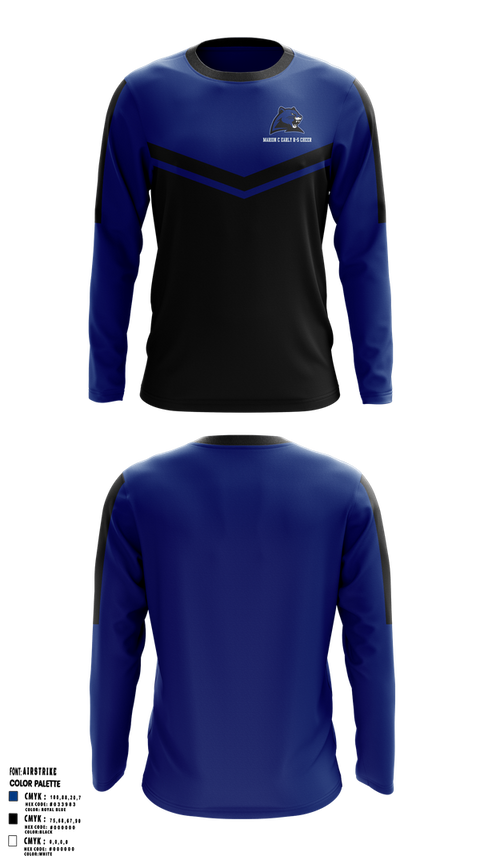 Long Sleeve Performance Shirt, Marion C Early R-5 High School Cheer, Cheer, Teamtime, Team time, sublimation, custom sports apparel, team uniforms, spirit wear, spiritwear, sports uniforms, custom shirts, team store, custom team store, fundraiser sports, apparel fundraiser