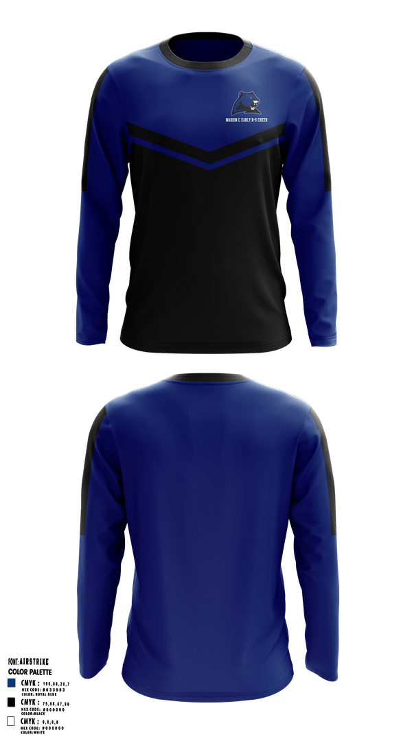 Long Sleeve Performance Shirt, Marion C Early R-5 High School Cheer, Cheer, Teamtime, Team time, sublimation, custom sports apparel, team uniforms, spirit wear, spiritwear, sports uniforms, custom shirts, team store, custom team store, fundraiser sports, apparel fundraiser