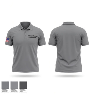 Short Sleeve Performance Polo, Richmond County Traffic Division, Police, Teamtime, Team time, sublimation, custom sports apparel, team uniforms, spirit wear, spiritwear, sports uniforms, custom shirts, team store, custom team store, fundraiser sports, apparel fundraiser
