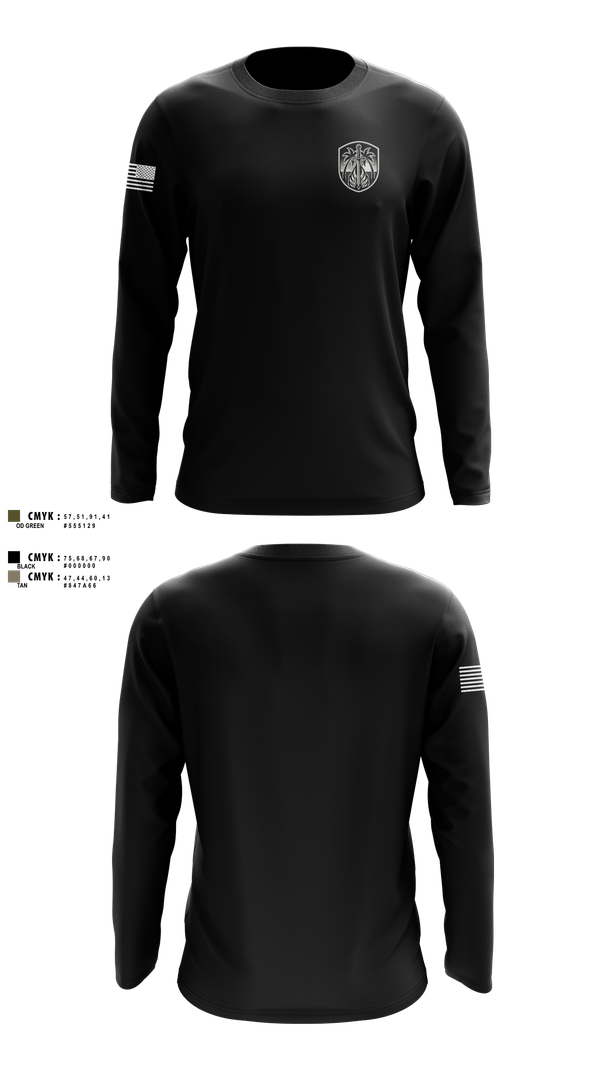 Long Sleeve Performance Shirt, Bradenton PD Swat, , Teamtime, Team time, sublimation, custom sports apparel, team uniforms, spirit wear, spiritwear, sports uniforms, custom shirts, team store, custom team store, fundraiser sports, apparel fundraiser