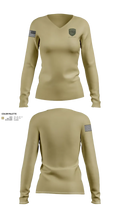 1434 En Co 93134567 Women's Long Sleeve V-neck Shirt - 23