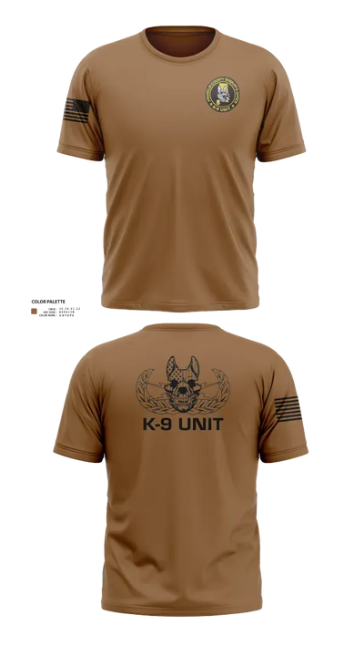 Franklin County Sheriffs Office 473730 Old School Cotton Feel Shirt - 110