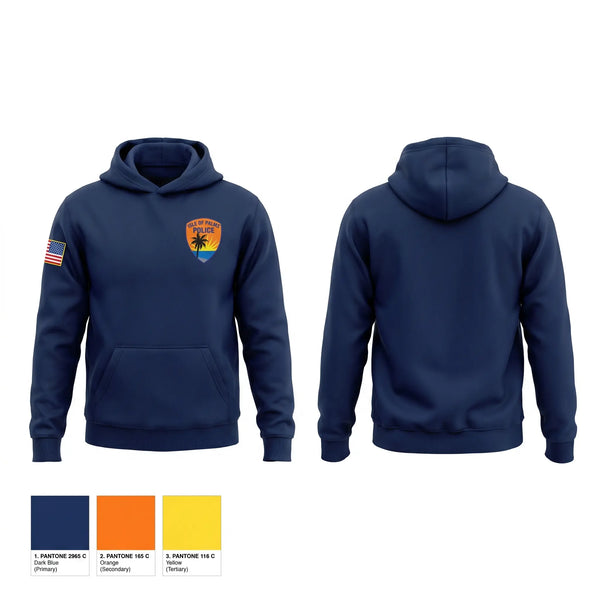 Hoodie, Isle of Palms Police Department, Police, Teamtime, Team time, sublimation, custom sports apparel, team uniforms, spirit wear, spiritwear, sports uniforms, custom shirts, team store, custom team store, fundraiser sports, apparel fundraiser