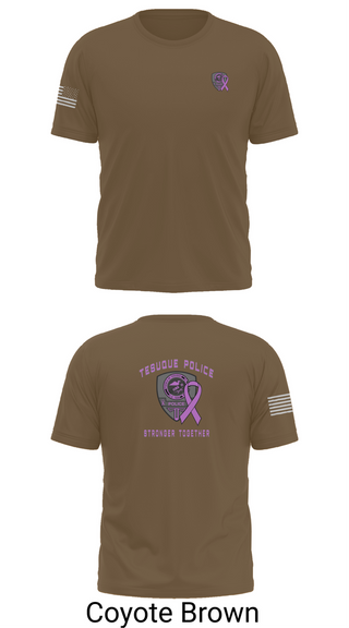 Old School Cotton Feel Shirt, Tesuque Police Dept, , Teamtime, Team time, sublimation, custom sports apparel, team uniforms, spirit wear, spiritwear, sports uniforms, custom shirts, team store, custom team store, fundraiser sports, apparel fundraiser