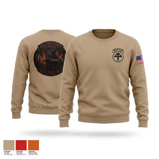 Crew Neck Sweatshirt, HHC 1-114, National Guard, Teamtime, Team time, sublimation, custom sports apparel, team uniforms, spirit wear, spiritwear, sports uniforms, custom shirts, team store, custom team store, fundraiser sports, apparel fundraiser