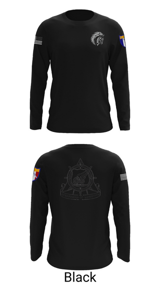 Long Sleeve Performance Shirt, 2112th Transportation Company, , Teamtime, Team time, sublimation, custom sports apparel, team uniforms, spirit wear, spiritwear, sports uniforms, custom shirts, team store, custom team store, fundraiser sports, apparel fundraiser