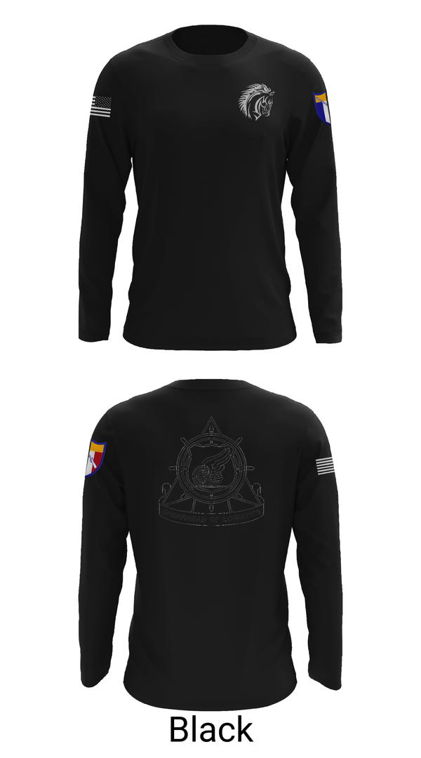 Long Sleeve Performance Shirt, 2112th Transportation Company, , Teamtime, Team time, sublimation, custom sports apparel, team uniforms, spirit wear, spiritwear, sports uniforms, custom shirts, team store, custom team store, fundraiser sports, apparel fundraiser