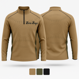 Quarter Zip Jacket, Boro Boys, Baseball, Teamtime, Team time, sublimation, custom sports apparel, team uniforms, spirit wear, spiritwear, sports uniforms, custom shirts, team store, custom team store, fundraiser sports, apparel fundraiser