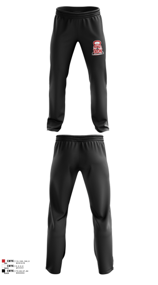 Sweatpants, King & Iron, , Teamtime, Team time, sublimation, custom sports apparel, team uniforms, spirit wear, spiritwear, sports uniforms, custom shirts, team store, custom team store, fundraiser sports, apparel fundraiser
