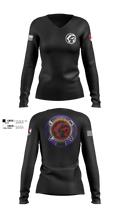 Support, HHT, 1/11 ACR 50825035 Women's Long Sleeve V-neck Shirt - 100