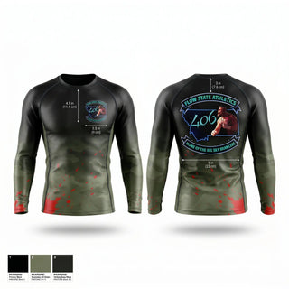 Long Sleeve Rash Guard Shirt, Flow State Athletics, , Teamtime, Team time, sublimation, custom sports apparel, team uniforms, spirit wear, spiritwear, sports uniforms, custom shirts, team store, custom team store, fundraiser sports, apparel fundraiser