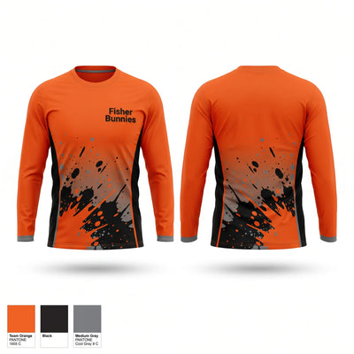 Fisher Bunnies Long Sleeve Performance Shirt 1