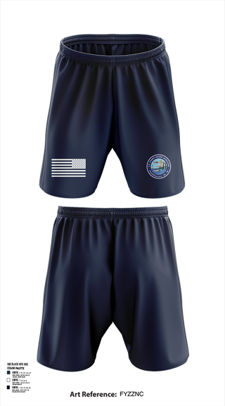 Athletic Shorts With Pockets, Tarrytown Flotilla 014-06-06, Coast Guard, Teamtime, Team time, sublimation, custom sports apparel, team uniforms, spirit wear, spiritwear, sports uniforms, custom shirts, team store, custom team store, fundraiser sports, apparel fundraiser