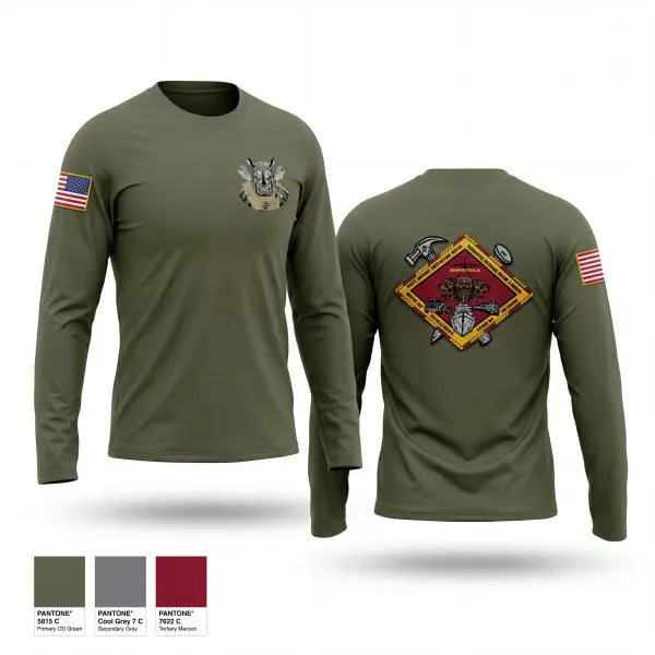 Long Sleeve Performance Shirt, 1st CRR, Marines, Teamtime, Team time, sublimation, custom sports apparel, team uniforms, spirit wear, spiritwear, sports uniforms, custom shirts, team store, custom team store, fundraiser sports, apparel fundraiser