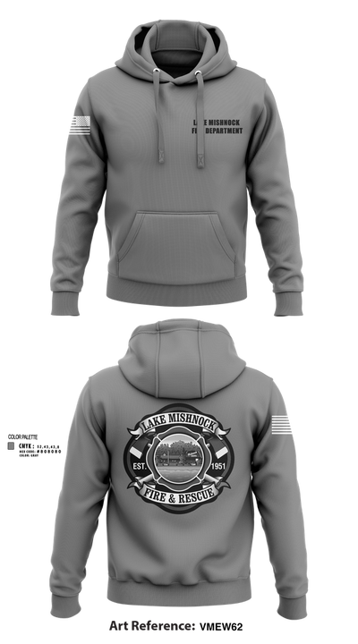 Lake Mishnock Fire Department 27016825 Hoodie - 103