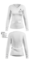 Wasatch PTK 41359176 Women's Long Sleeve V-neck Shirt - 3